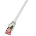 LogiLink PrimeLine CAT 6 S/FTP PiMF komutacinis kabelis CQ2022S, 0,5 m, pilkas