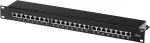 Patch panel helos 146868 &ndash; 19 inch 1U 24 prievadų RJ-45