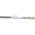 InLine Patch Laidas SF/UTP Cat.5e AWG26 CCA PVC pilkas 500 m