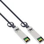 SFP+ DAC kabelis InLine 27133, pasyvus, 10 Gbit/s, 3 m, juodas