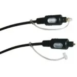 Optinis kabelis Schwaiger LWL2150 533 1,5 m TOSLINK juodas