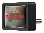 SanDisk Extreme Fit, 128 GB, USB Type-C, 3.2 Gen 1 (3.1 Gen 1), 400 MB/s, be dangtelio, juoda