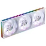 Jonsbo ZA-420WR 3&times;140 mm PWM Reverse ARGB ventiliatorių rinkinys baltas