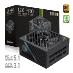 Gamemax GX PRO 1250G maitinimo blokas, 80 PLUS Gold, 1250 W, pilnai modulinis