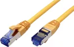 Value 21.99.1934 RJ45 tinklo kabelis, jungiamasis kabelis CAT 6a S/FTP 0,30 m Geltonas 1 vnt.