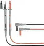 Matavimo laidų rinkinys Voltcraft MS-4P &mdash; 1,20 m, juodos/raudonos izoliacijos laidai