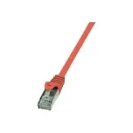 Logilink Patch-Cable RJ-45 (M) &ndash; RJ-45 (M) 7,5 m F/UTP CAT 5e Raudonas (CP1084S)