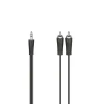 Hama 00205112 garso laidas 5 m 3.5mm 2 x RCA juodas