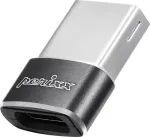 Perixx USB 2.0 adapteris [1x USB 2.0 ki&scaron;tukas A &ndash; 1x USB 2.0 lizdas C] PERIPRO-408 (12128)