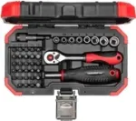 Lizdų ir antgalių rinkinys gedore red 3301349 &mdash; 40 vienetų