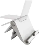 Renkforce 29215c23 universalus plan&scaron;etinio kompiuterio / iPad ir i&scaron;maniojo telefono laikiklis, baltas