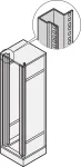 Schroff 19PANEL/SLIDE Mount 38U Zinc (2X) - 38 HE (22117356)