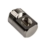EK Water Blocks EK-Torque Adapter 90&deg; G1/4 col. AG į G1/4 col. IG - Sukamasis, nikeliuotas sidabras
