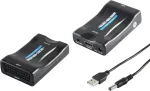 SCART į HDMI keitiklis ShiverPeaks 05-07001, iki 1080p rai&scaron;kos