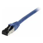 Synergy21 Patch Laidas RJ45, CAT8.1 2000MHz, 1,5 m, Mėlynas, S-STP (S/FTP), TPE/LSZH (SuperFlex), AWG26