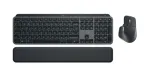 LOGITECH MX Keys S Combo - Graphite Ptg - belaidė klaviatūra ir pelė