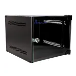 EXTRALINK LITE 4U 10 280X310 sieninis stovo spintelė juoda