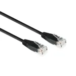 ACT Black 0,9 m U/UTP CAT6 jungiamasis laidas su RJ45 jungtimis