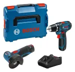 Bosch Professional 0615990N2U 18 V belaidžių elektrinių įrankių rinkinys