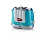 Ariete 206 Hot Dog Maker Party Time, 650 W, mėlyna, de&scaron;rainių keptuvė, &scaron;viesiai mėlyna, 2 vnt., 650 W, 160 mm, 270 mm