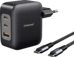 Intenso W100ACC+C520C juodas USB-C&reg; adapteris 100 W USB-A, USB-C&reg; juodas (7810010)