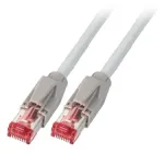 Tinklo laidas EFB Elektronik K8708GR.3 RJ-45 Cat6a 3 m Pilka