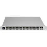 Valdomas tinklo jungiklis Ubiquiti UniFi USW-PRO-48, L2/L3, Gigabit Ethernet (10/100/1000), 1U, sidabrinis