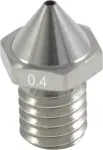 FlashForge Creator 4 purk&scaron;tukas 0,4 mm, žalvarinis, 3D spausdintuvui