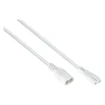 Kabelmeister Euro prailginimo laidas C8 į C7, baltos spalvos, 0,5 m