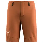 Salewa Agner Durastretch Climbing Shorts - Bombay Brown, Size M