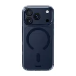 LAUT Crystal Fluro Dėklas, iPhone 17 Pro, Clear Midnight, suderinamas su MagSafe