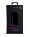 Evelatus Samsung Galaxy S22 Rubber Anti-Broken 3D Glass Full Cover Japan Glue Anti-Static Black