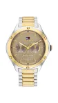 Tommy Hilfiger Vyri&scaron;kas Decker Kvarcinis Laikrodis 1782658 40mm Mėlynas Ciferblatas Plieninė Apyrankė