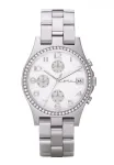 MARC JACOBS Women's MBM3072 Stainless Steel Quartz Watch 36mm Silver-tone