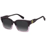 THE MARC JACOBS Moteri&scaron;ki Akiniai nuo Saulės MARC814SB3V - Juodas Acetato Rėmelis, Pilki Gradientiniai Stiklai, 53mm