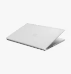 UNIQ Claro Hardshell Case, skirta &bdquo;MacBook Air 13 inch&ldquo; M2 (2022) / M3 (2024) / M4 (2025) / M5 (2026) &ndash; matinis permatomas