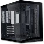 LIAN LI korpusas Mini Tower MATX be maitinimo &scaron;altinio