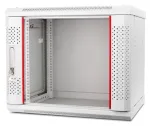 GETFORT WGF09-64EH-WGG 19 inch 9U sieninis tinklo spintas 600x450 mm pilkas (RAL 7035)