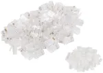 GETFORT RJ45 Cat.6 8P8C UTP modulinis ki&scaron;tukas su integruotu laidų kreiptuvu (100 vnt. pakuotė)