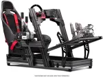 Next Level Racing F-GT Elite Formula & GT Aliuminio Profilio Simuliatoriaus Kabina &ndash; &Scaron;oninio ir Priekinio Montavimo Versija (396039)