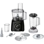 Bosch MCM3201B virtuvinis kombainas 800 W 2,3 L juodas, permatomas