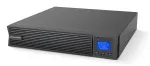 Nepertraukiamo maitinimo &scaron;altinis PowerWalker VFI 1000 ICR IoT, Online dvigubo keitimo, 1 kVA / 1000 W, 8x C13 lizdai, LCD, stelažas/bok&scaron;tas 2U, juoda