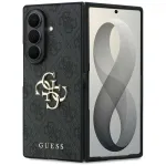 GUESS Big 4G Logo dėklas, skirtas Samsung Galaxy Z Fold 8 Ultra - juodas
