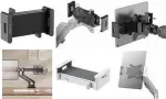 LogiLink BP0204W Universalus VESA suderinamas plan&scaron;etės laikiklis monitoriaus rankai, baltas