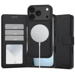 Tech-Protect MagSafe piniginė, skirta iPhone 17 Pro / 18 Pro, matinė juoda