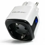 QOLTEC Smart WiFi Socket 16A su energijos stebėjimu ir laikmačiu