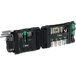 Įrankių rinkinys Wera Tool-Check Modular Set 1 &ndash; 50 dalių modulinis dirbtuvių rinkinys, įvairūs antgaliai ir lizdiniai raktai