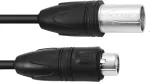 PSSO DMX kabelis IP65 3-Pin XLR male to female 20m juodas 30227843