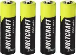 VOLTCRAFT Mignon AA NiMH akumuliatoriai 1300 mAh 1,2 V, paruo&scaron;ti naudoti, 4 vnt. (VC-17275445)