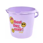 keeeper Deco kibiras 10L Ilvie Emoji Best Day &Oslash;30x28cm purpurinis